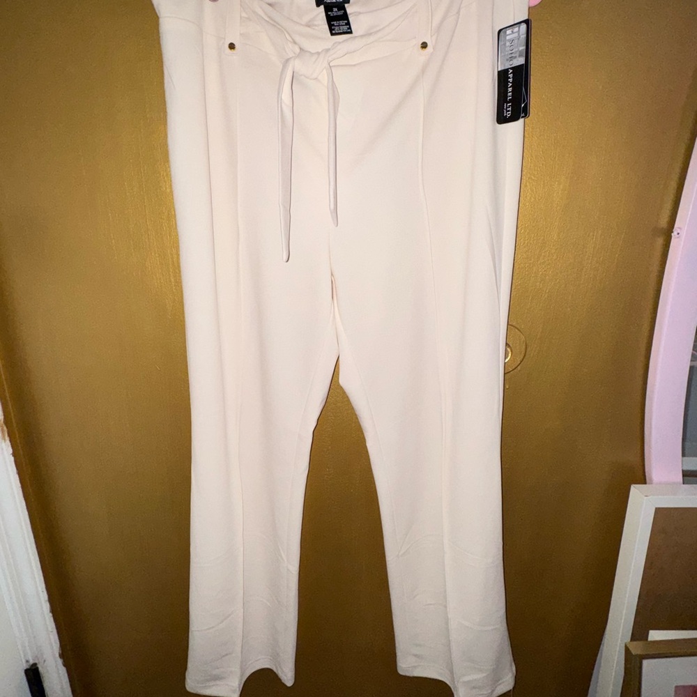 Soho Cream Track Pants
